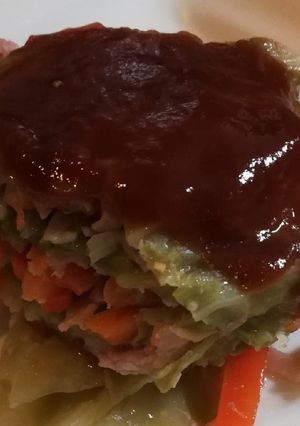 レンジでチン！キャベツのドーム-レシピのメイン写真