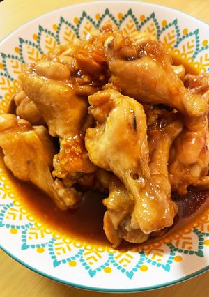 フライパンde手羽先マーマレード煮-レシピのメイン写真