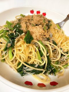 ほうれん草としらすの和風パスタ★-レシピのメイン写真