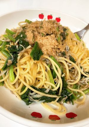 ほうれん草としらすの和風パスタ★-レシピのメイン写真