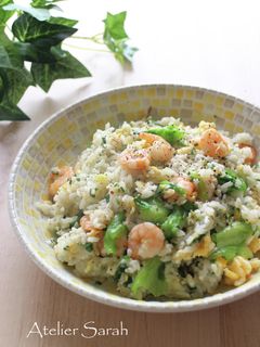 即席5分!海老とレタスの炒飯-レシピのメイン写真