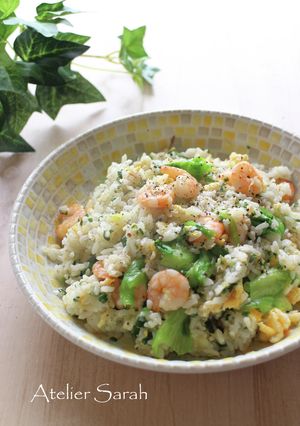 即席5分！海老とレタスの炒飯-レシピのメイン写真