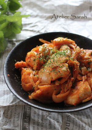 簡単10分！鶏肉と玉葱のケチャマヨ炒め-レシピのメイン写真