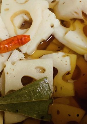 シャキシャキ！れんこんピクルス-レシピのメイン写真