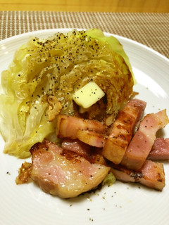 芯までおいしい♪焼きキャベツ-レシピのメイン写真