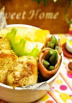 お弁当のおかず★漬け焼きカレーマヨチキン-レシピのメイン写真