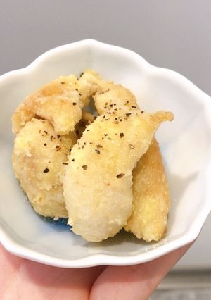 サクサク鶏皮焼き-レシピのメイン写真