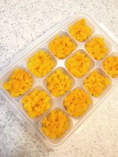 #かぼちゃ 離乳食 中期-レシピのメイン写真