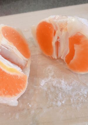 レンジで簡単!みかん大福-レシピのメイン写真