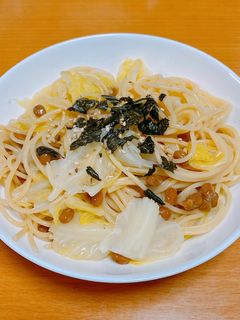 春キャベツの無限和風パスタ-レシピのメイン写真