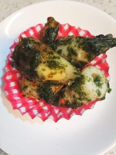 揚げない。チーズ入りちくわの磯辺焼き-レシピのメイン写真