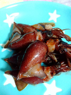 ホタルイカのガリバタしょう油炒め-レシピのメイン写真