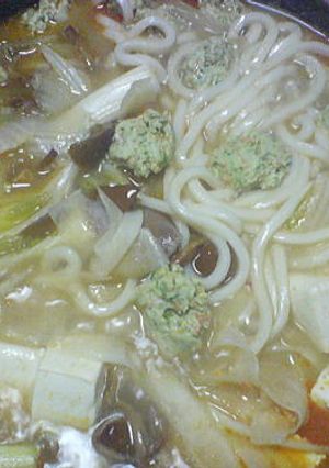 坦々ゴマ鍋の素で簡単あったか鍋-レシピのメイン写真