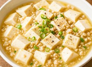豆腐とひき肉で！簡単とろ〜り塩麻婆豆腐-レシピのメイン写真