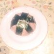 雑穀ご飯の海苔手鞠おむすび
