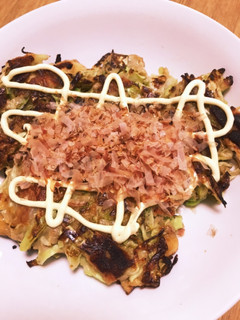 炊いた油揚げ入り腸活お好み焼き-レシピのメイン写真
