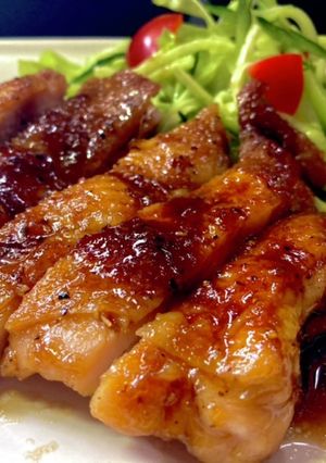 極みダレのチキンステーキ-レシピのメイン写真