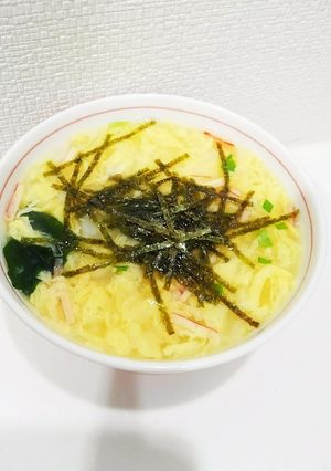 超簡単☆1分で卵雑炊-レシピのメイン写真