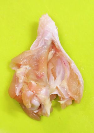 手羽元フライドチキンのおすすめの切り方！-レシピのメイン写真