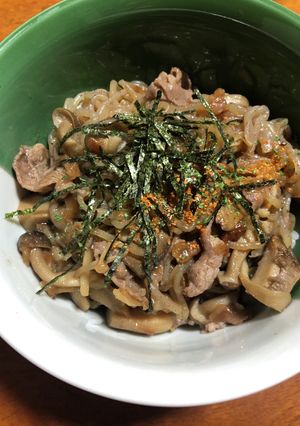 牛丼-レシピのメイン写真