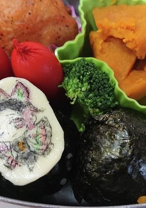 胡蝶しのぶお弁当-レシピのメイン写真