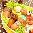 キャラ弁☆どんぐりソーセージ