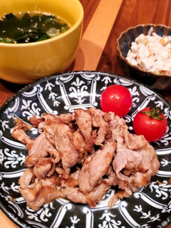 豚肉のおかかポン酢炒め-レシピのメイン写真
