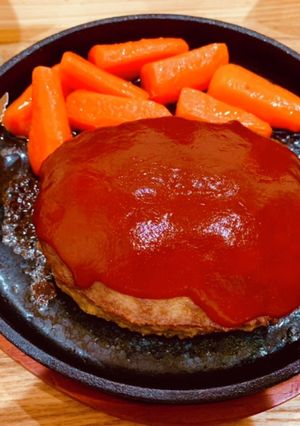 ハンバーグ-レシピのメイン写真