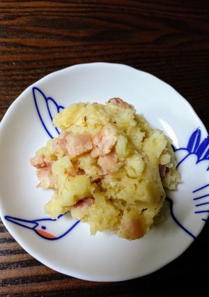 ポテトサラダ ベーコンガーリック味-レシピのメイン写真