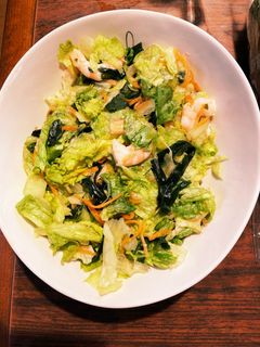 ボイル海老&ワカメサラダ★★-レシピのメイン写真