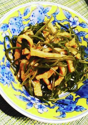 切り昆布とじゃこ天の炒め煮-レシピのメイン写真