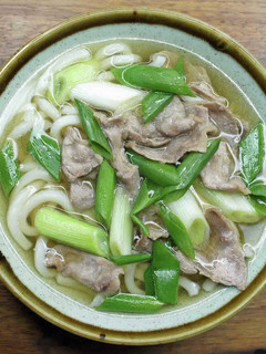 鴨と九条ねぎのうどん-レシピのメイン写真