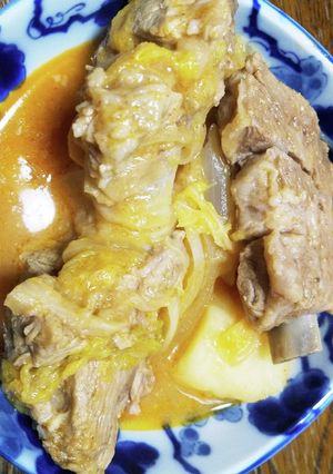 韓国料理~なんちゃって私のカムジャタン~-レシピのメイン写真