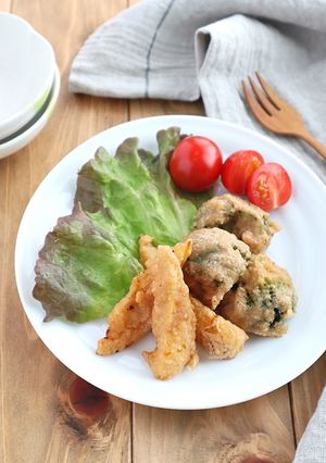 パプリカとブロッコリーの全粒粉フリット-レシピのメイン写真