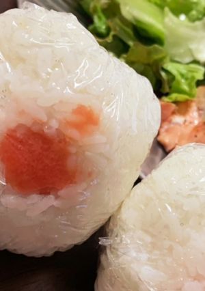 おむすび（明太子）-レシピのメイン写真