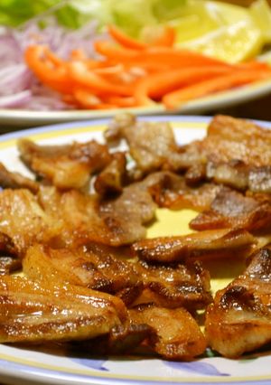 【うま味倍増】豚ばらブロックの塩漬け焼き-レシピのメイン写真
