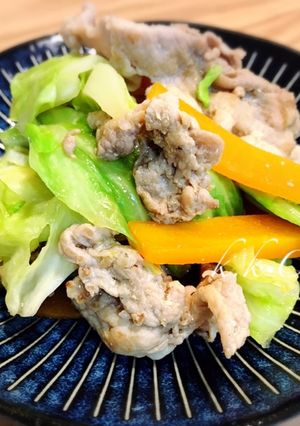 豚肉と春キャベツの塩麹炒め-レシピのメイン写真
