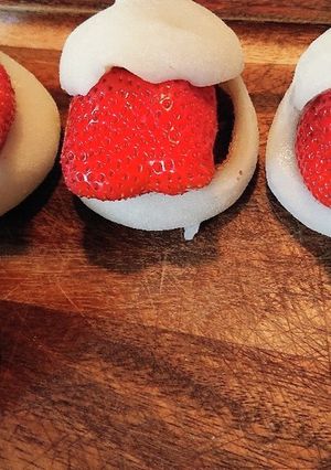 イチゴ大福すぐに食べたい-レシピのメイン写真