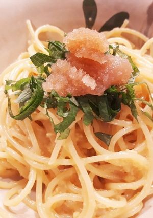 簡単★レンジで明太カルボナーラ-レシピのメイン写真