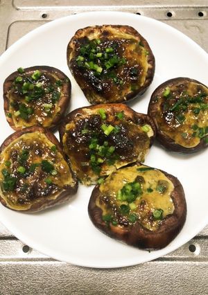 しいたけのふき味噌マヨ焼き-レシピのメイン写真