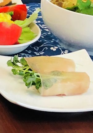 豆腐の生ハム巻き-レシピのメイン写真