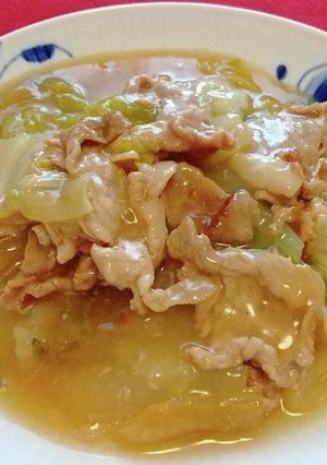 白菜と豚こま肉の重ね蒸し煮-レシピのメイン写真