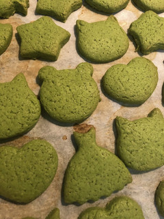 抹茶の型抜きクッキー-レシピのメイン写真