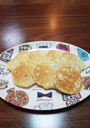 バナナパンケーキ(離乳食後期)-レシピのメイン写真