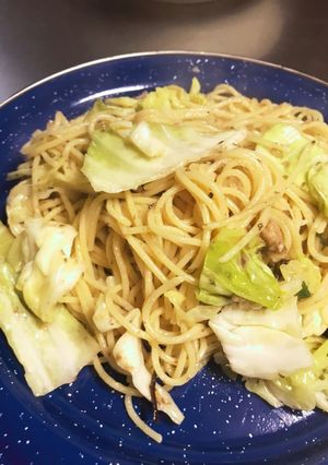 香り豊かなアンチョビとキャベツのパスタ-レシピのメイン写真