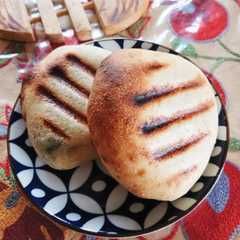รูปของ 焼きピロシキ☆宮廷チャプチェのリメイク