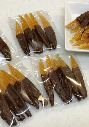 ほったらかし　簡単はっさくオランジェット-レシピのメイン写真