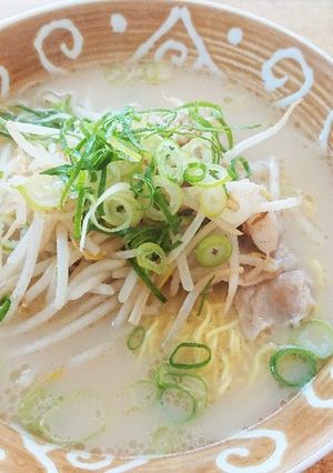 とんこつ塩肉そば-レシピのメイン写真