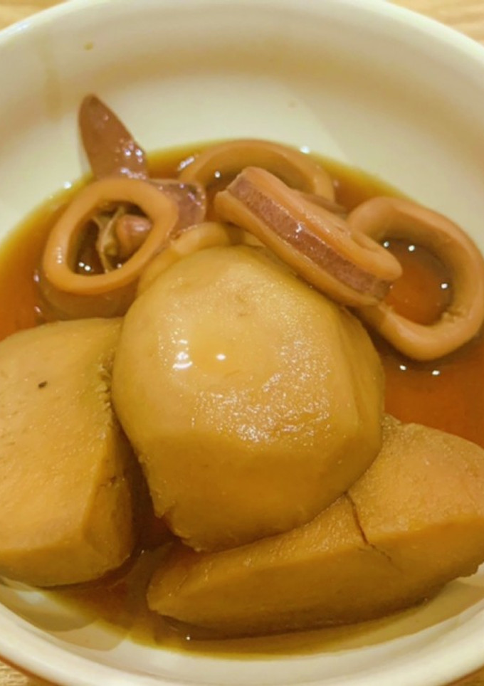 里芋とイカの煮物-レシピのメイン写真