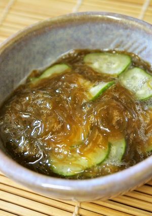 もずく酢（りんご酢使用）-レシピのメイン写真